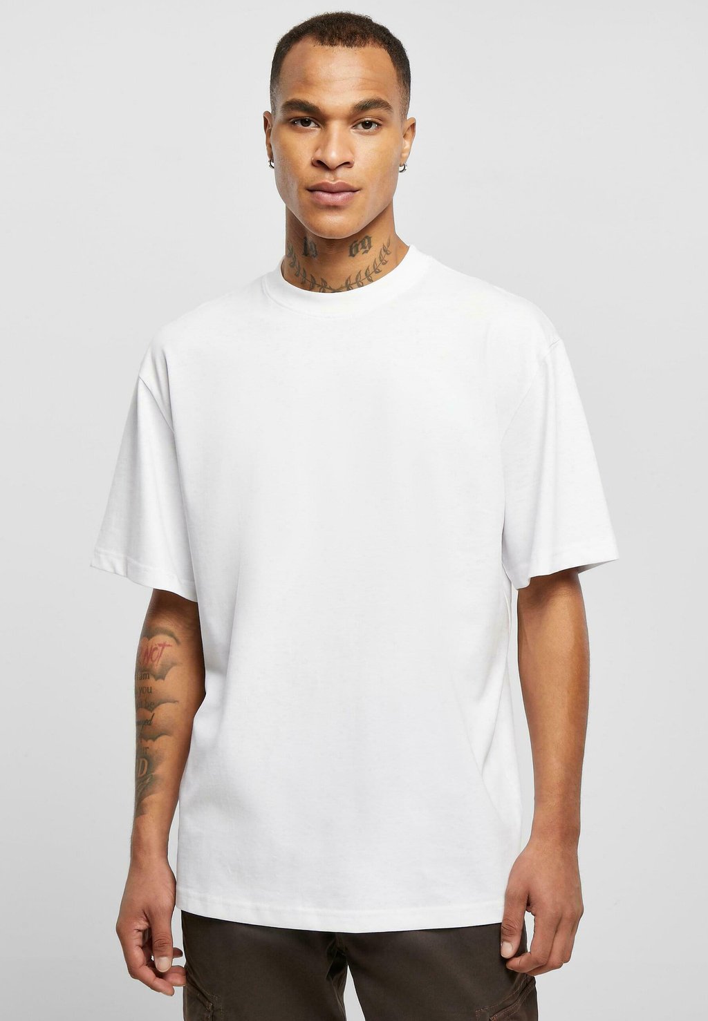 базовая футболка 2-Pack Urban Classics, цвет white+white