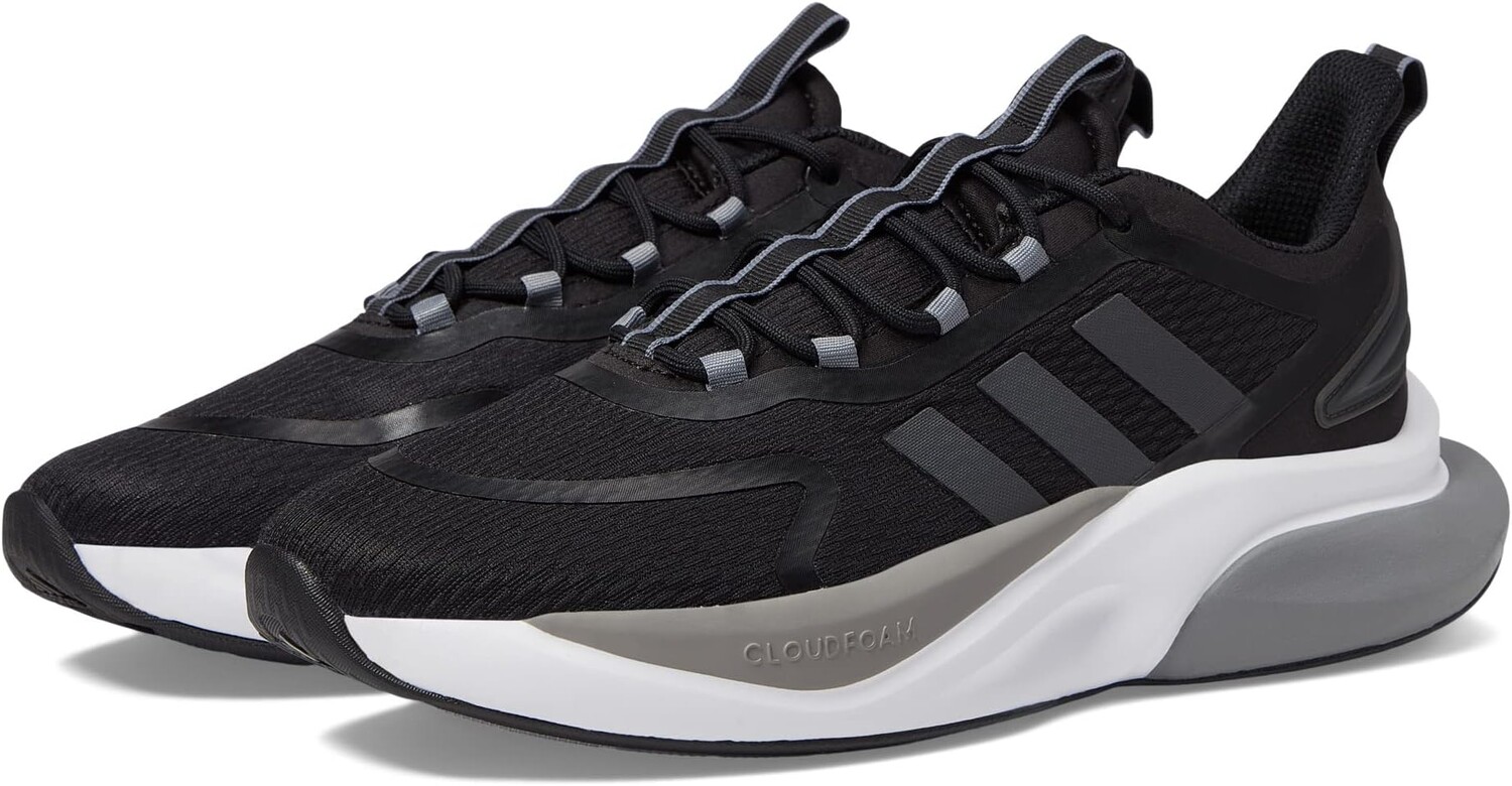 

Кроссовки Alphabounce+ adidas, цвет Black/Carbon/Grey