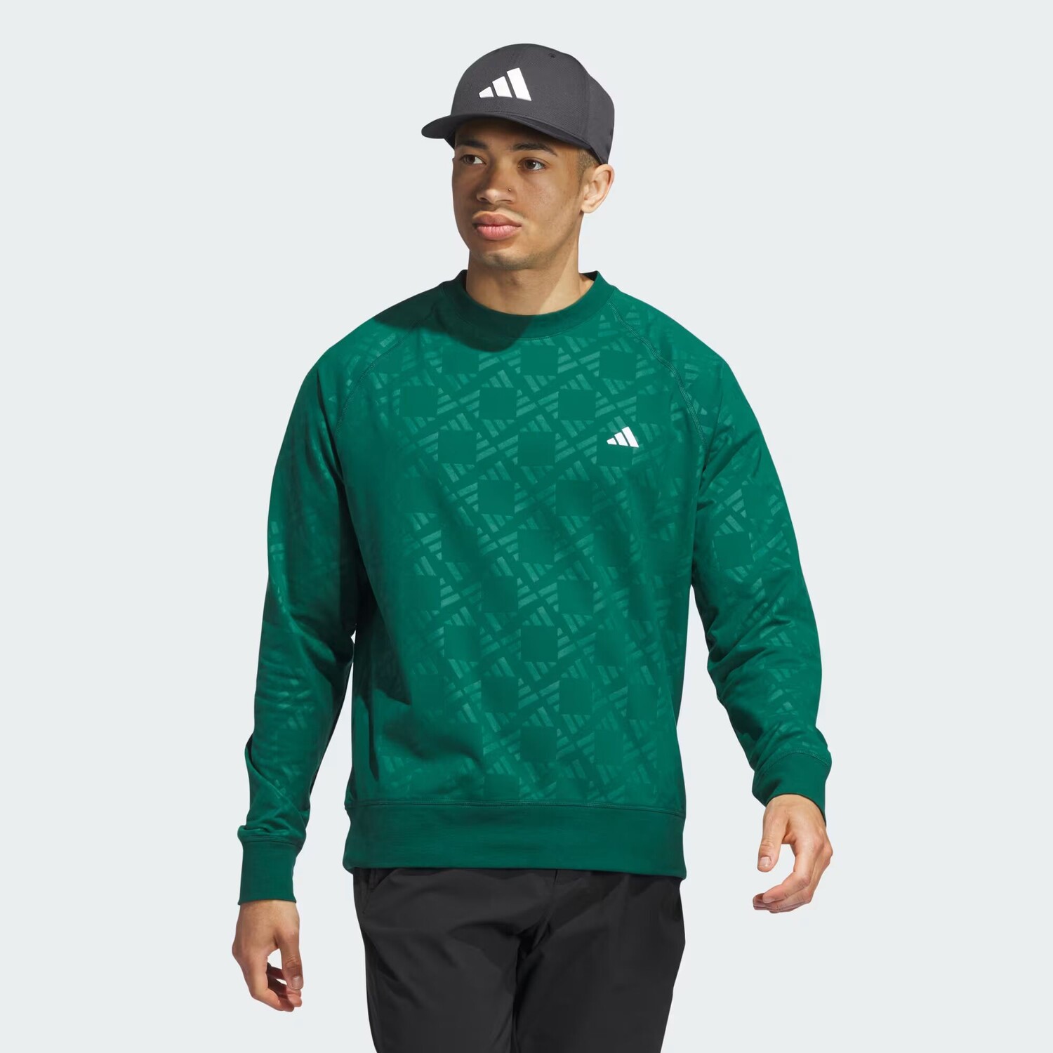 

Толстовка Ultimate365 Tour Adidas, цвет Collegiate Green
