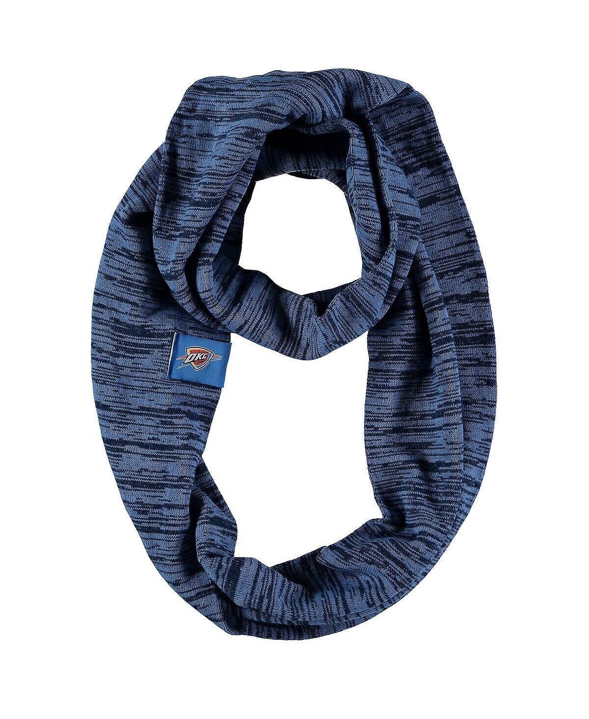 

Мужской и женский синий шарф Infinity Oklahoma City Thunder Colorblend Infinity FOCO