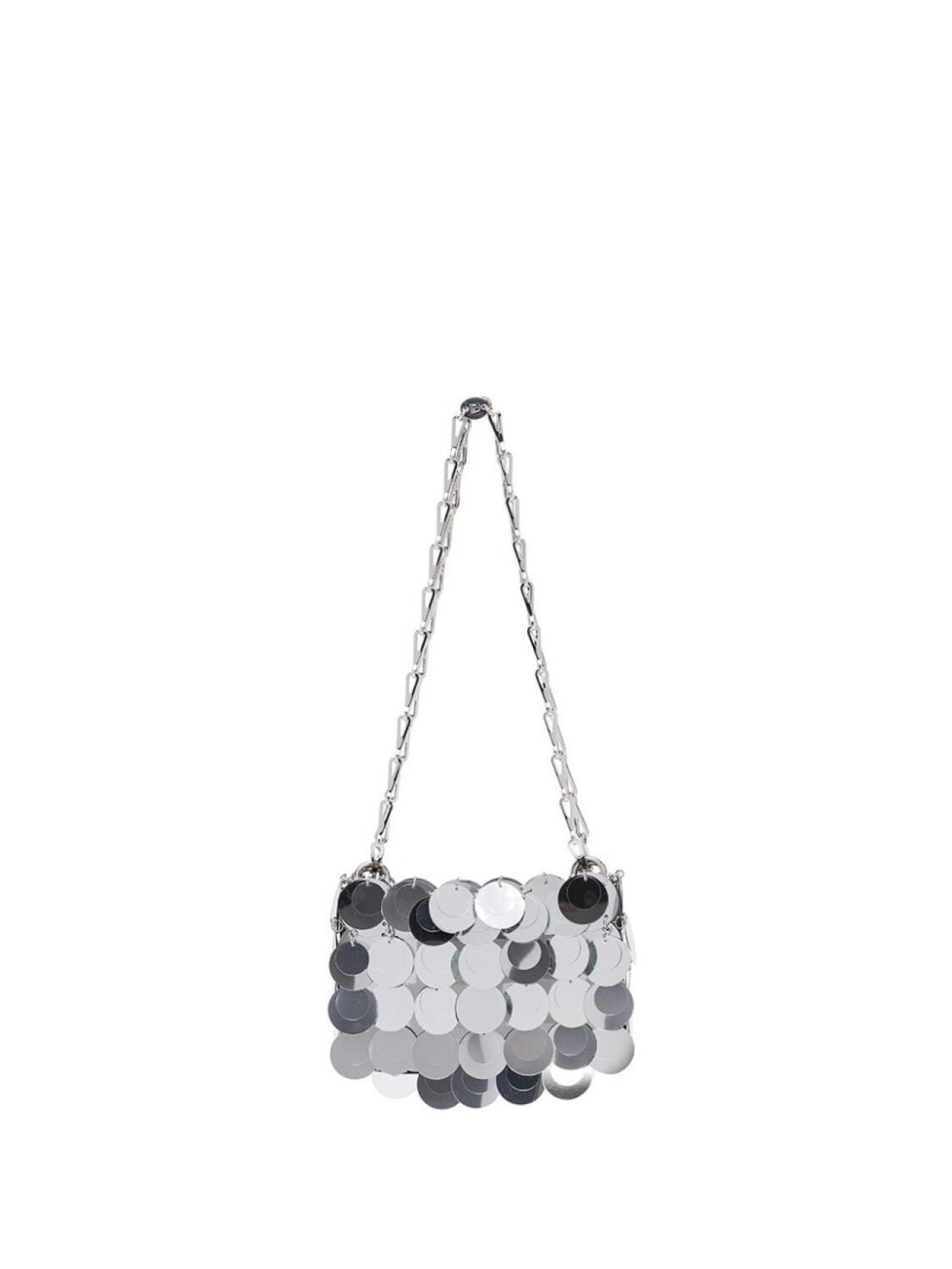 

Rabanne сумка на плечо Iconic 1969 Sparkle, серебряный