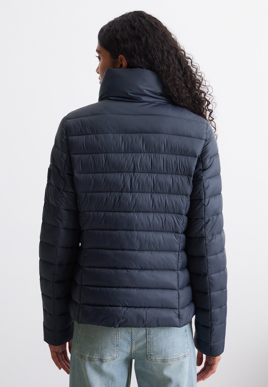 

Легкая куртка JACKET STAND-UP COLLAR SMALL CHAMBERS WELT POCKETS Marc O'Polo, темно-синий
