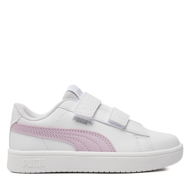 Кроссовки Puma Rickie Classic V Ps 394253-10 Puma White/Grape Mist, белый