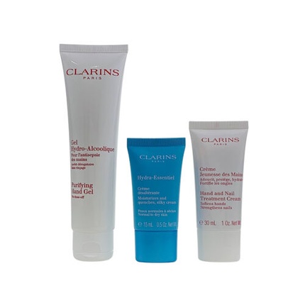Подарочный набор из 3 предметов Hydra-Essential, Clarins подарочный набор clarins essential care to replenish