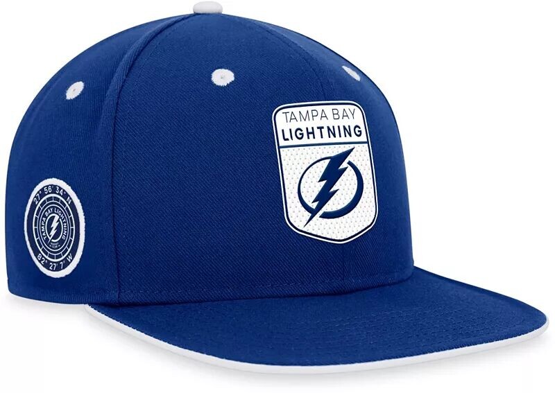 

Аутентичная бейсболка NHL Tampa Bay Lightning 2023-2024 Pro Draft Snapback