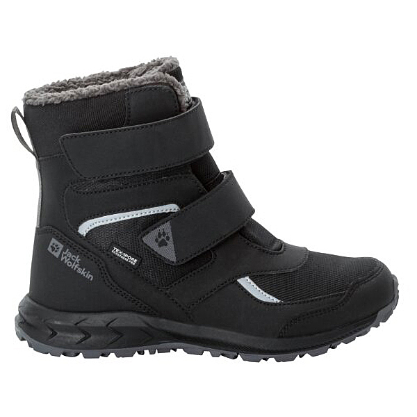 сапоги cc7594 wt черный 35 Зимние ботинки Jack Wolfskin Kid's Woodland WT Texapore High VC, черный