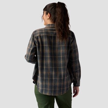 

Пайпер Фланель - женская Backcountry, цвет Slate Plaid