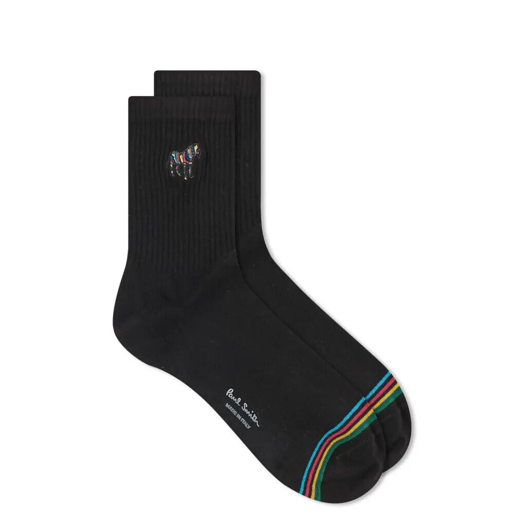 

Paul Smith Спортивные носки Zebra, черный
