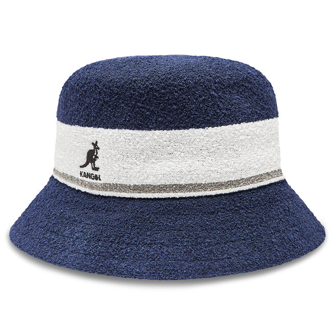 

Панама Kangol BermudaStripe Bucket, темно-синий