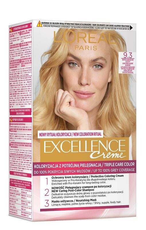

L’Oréal Excellence 9.3 краска для волос, 1 шт.