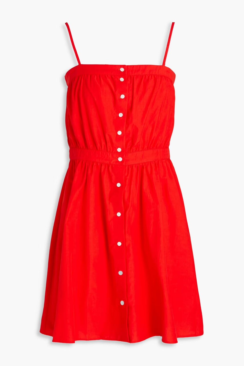 

Платье мини из лиоцелла и поплина Otbeach American Vintage, красный