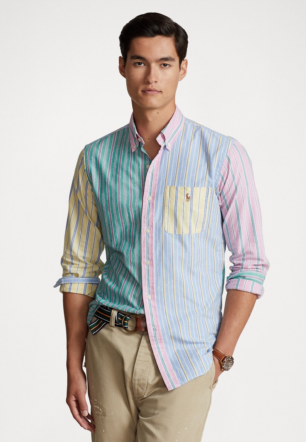 

Рубашка LONG SLEEVE SPORT Polo Ralph Lauren, разноцветный