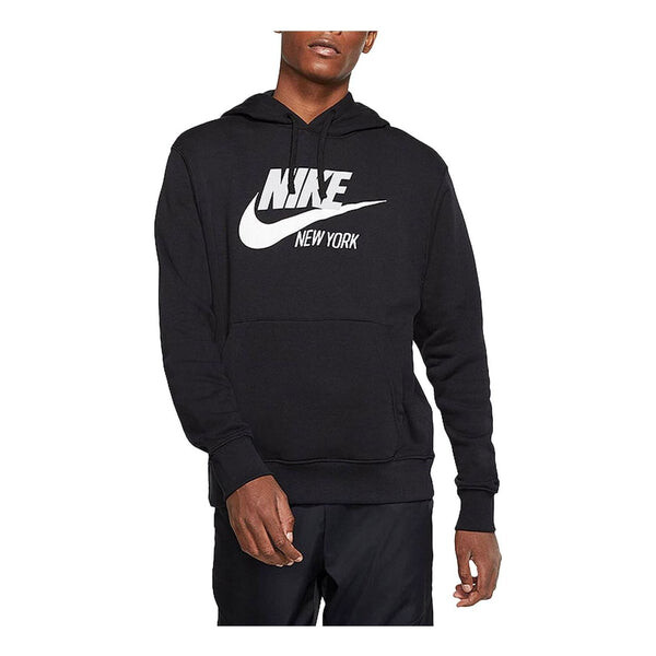 

Толстовка Nike Sportswear Club Fleece New York Hoodie 'Black', черный