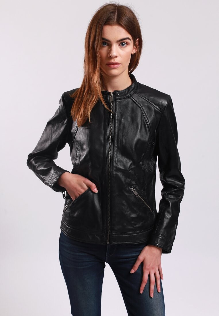 

Кожаная куртка Lee Cooper, черный