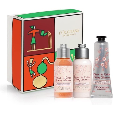 L'OCCITANE Набор для ухода за телом Cherry Blossom Discovery набор для ухода за телом ailicode cherry love 1 шт