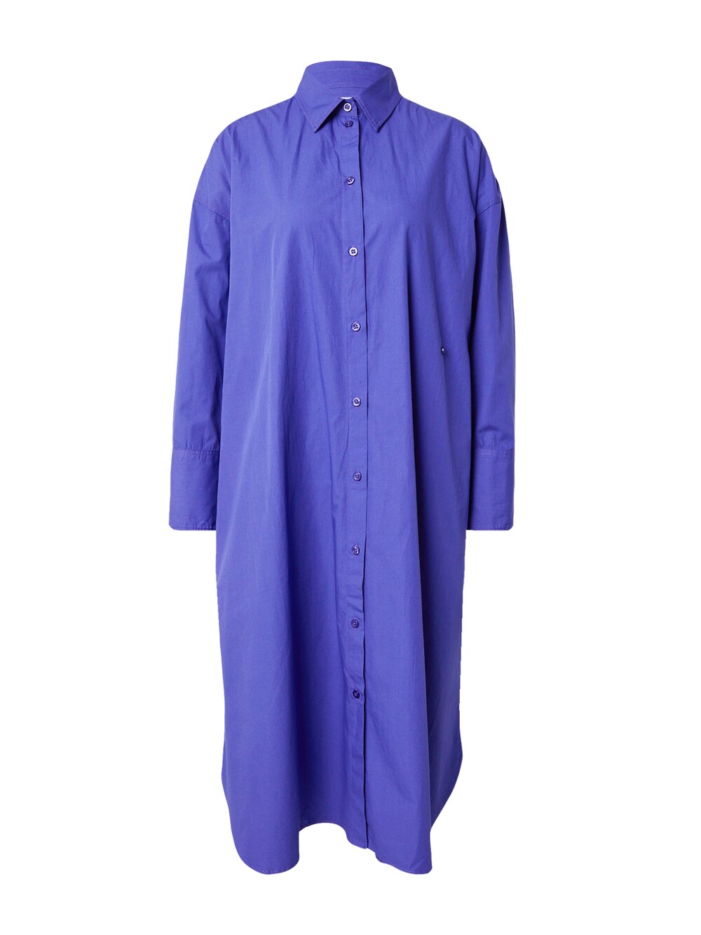 Рубашка-платье KnowledgeCotton Apparel, темно фиолетовый