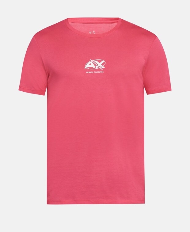 

Футболка Armani Exchange, античный розовый