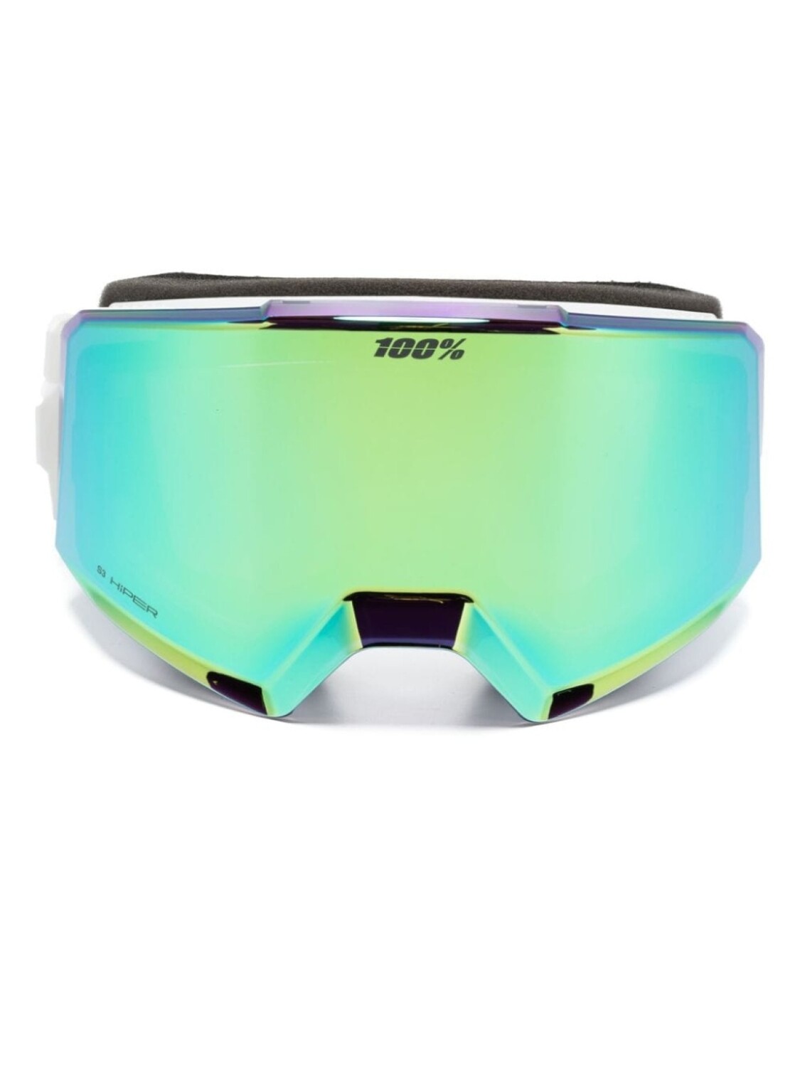

100% Eyewear лыжная маска Norg с зеркальными линзами, белый