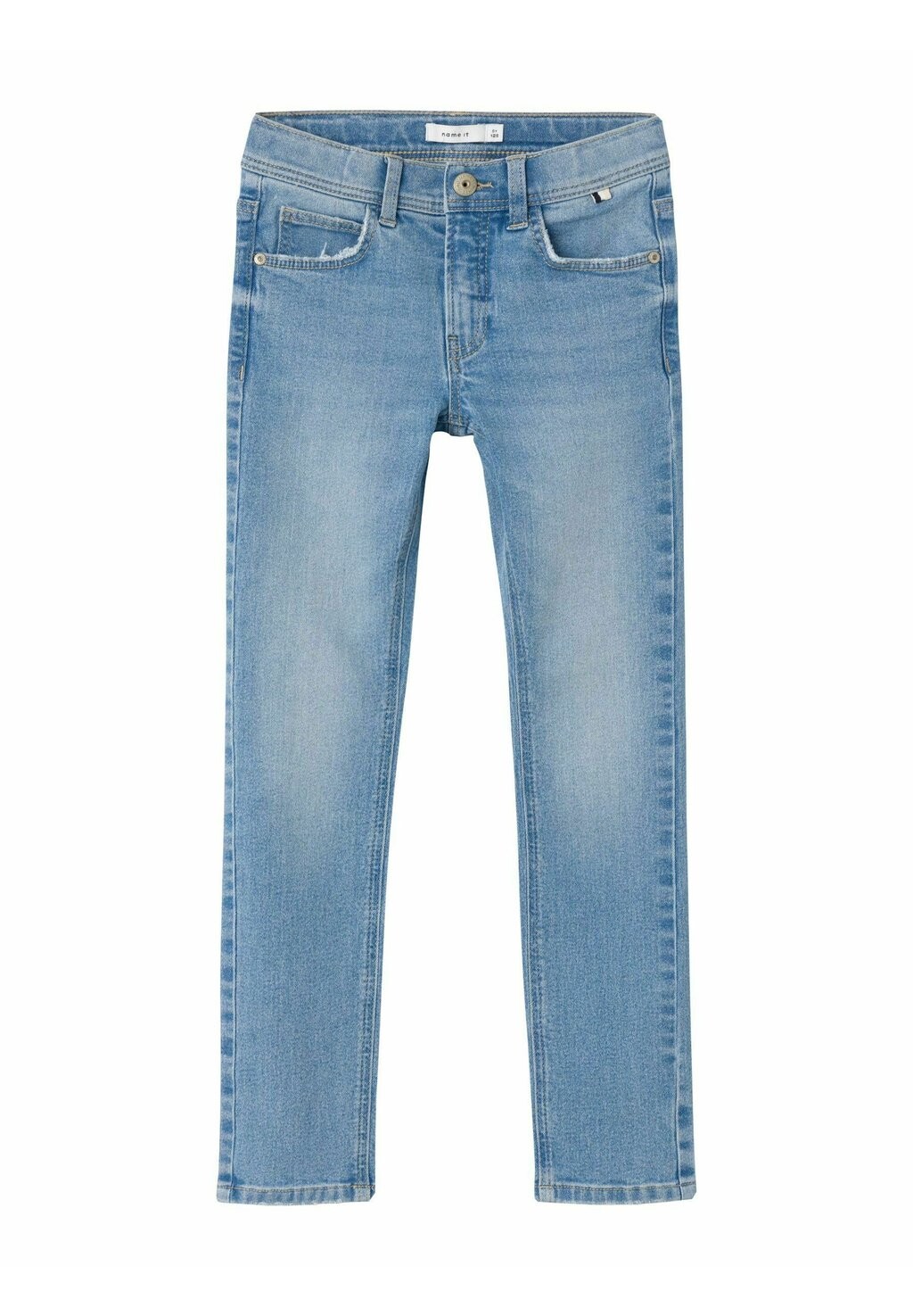 

Джинсы зауженного кроя Name it, цвет light blue denim