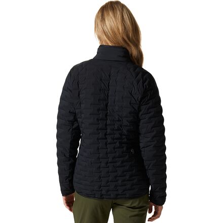 пуховик мужской mountain hardwear stretchdown™ light jacket синий Легкая куртка стрейч-даун женская Mountain Hardwear, черный