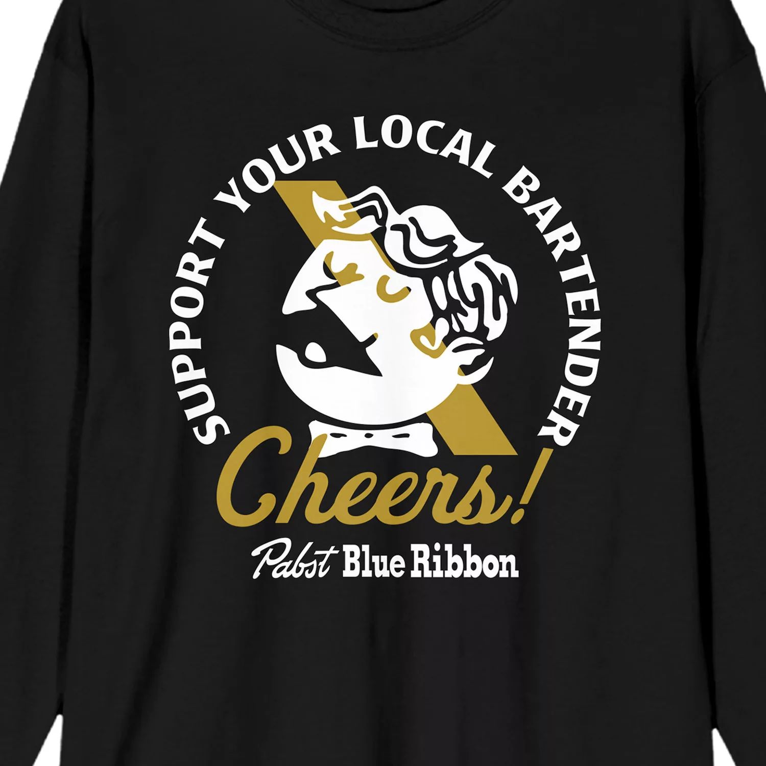 Мужская футболка Pabst с синей лентой Cheers Licensed Character пиво pabst blue ribbon best select светлое фильтрованное 440 мл
