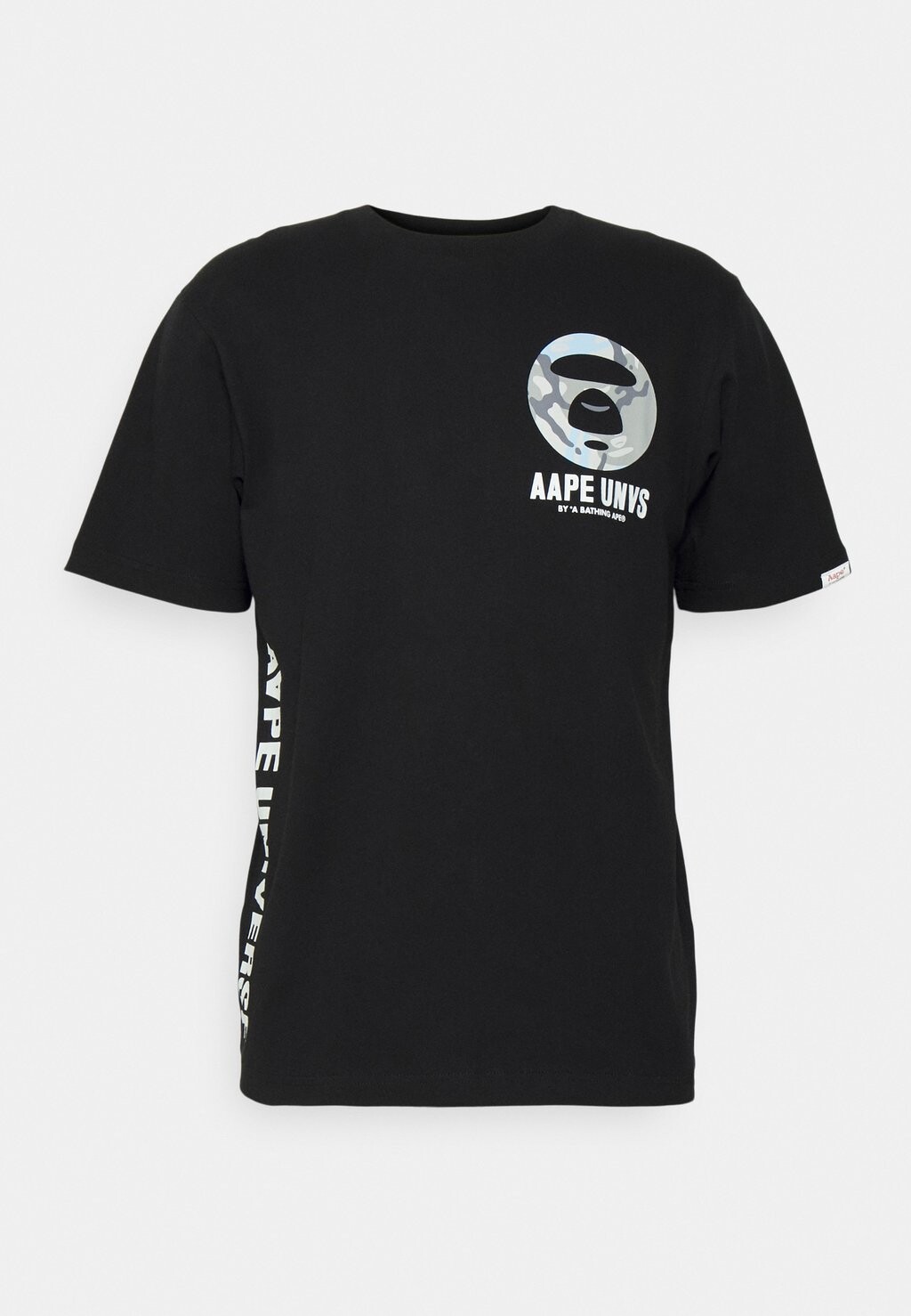 

Футболка с принтом AAPE By A Bathing Ape, черный