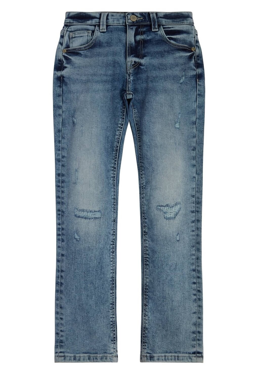 

Джинсы прямые WITH ABRASIONS Guess, цвет blau