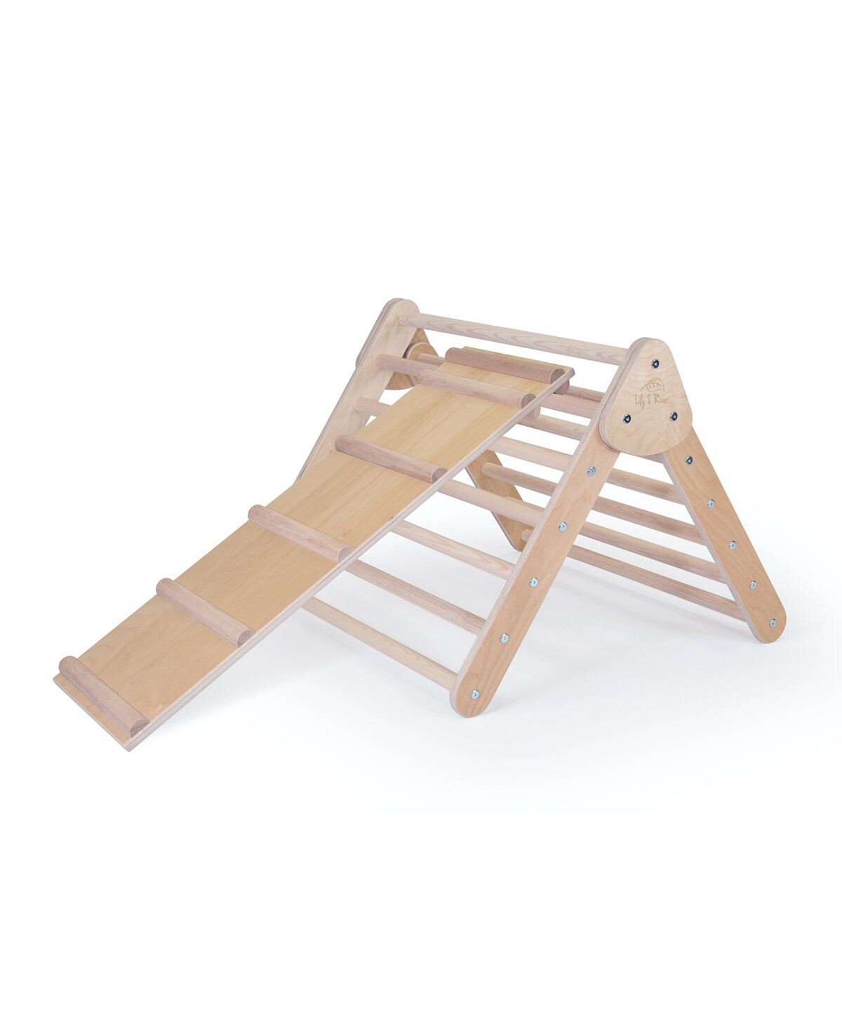 

Игровой набор Birch Little Climber с лестничной горкой в ​​натуральном цвете Lily and River