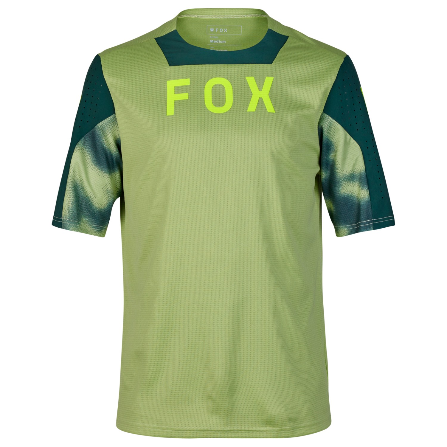 Велосипедный трикотаж Fox Racing Defend S/S Jersey Taunt, цвет Pale Green