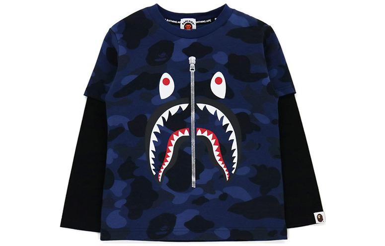 

Детская футболка A Bathing Ape, синий