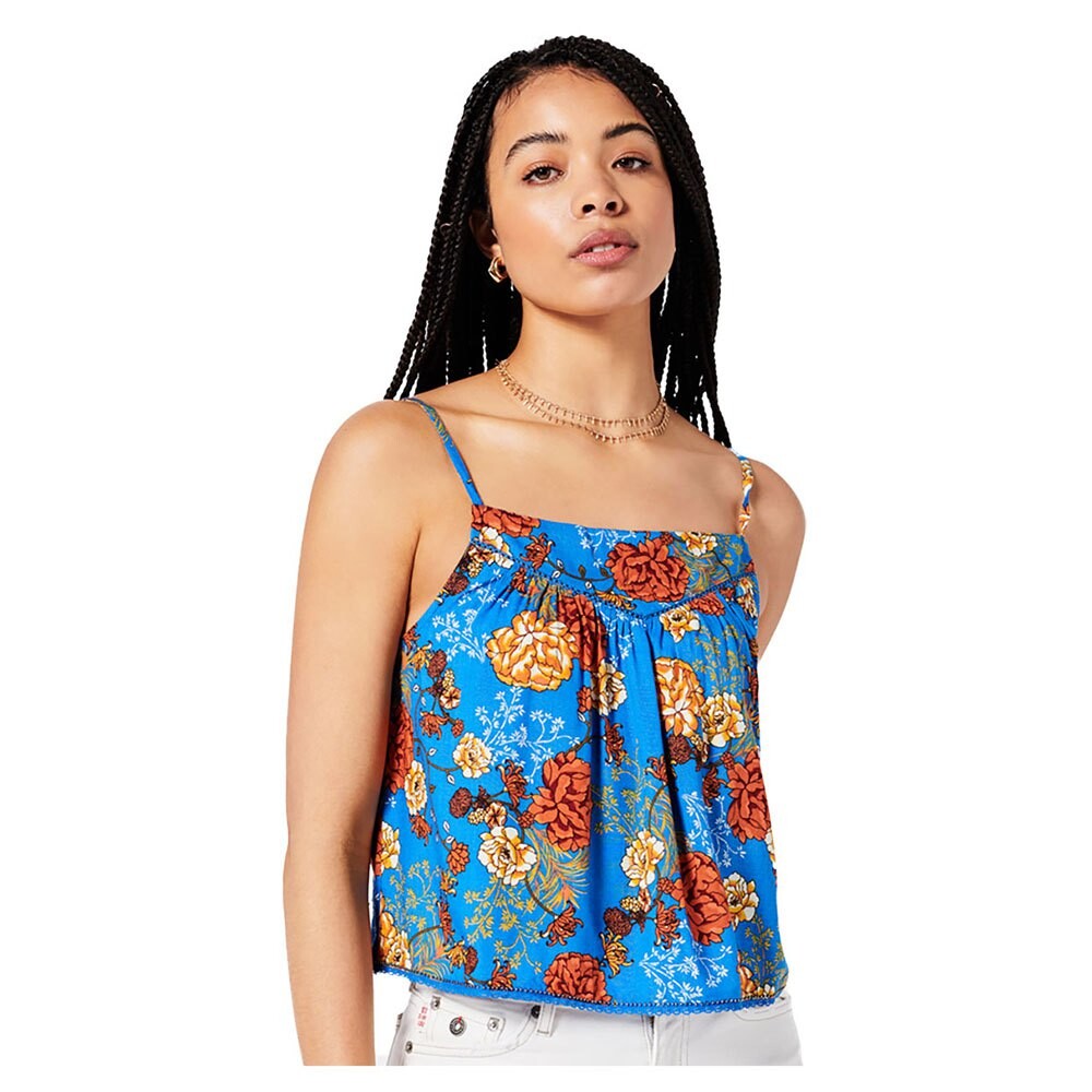 

Футболка без рукавов Superdry Vintage Embellished, синий