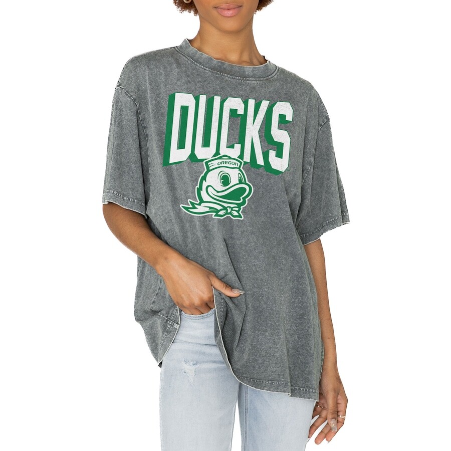 

Футболка с коротким рукавом Gameday Couture Oregon Ducks, серый