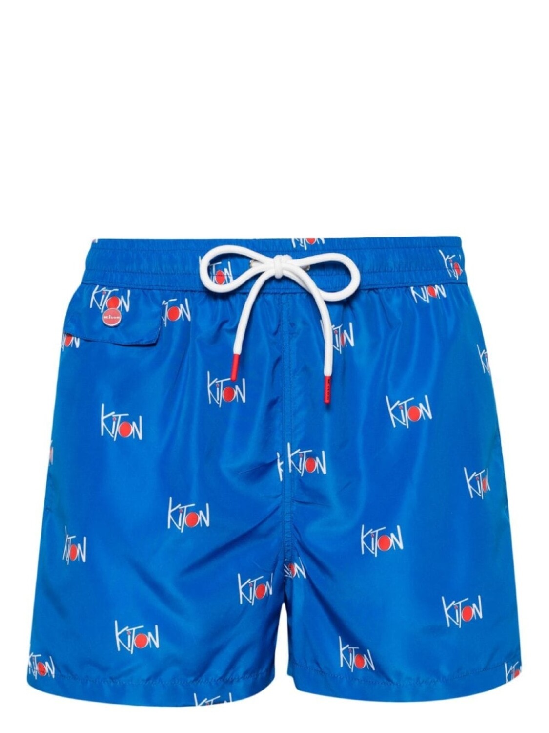 

Kiton плавки-шорты с логотипом, синий