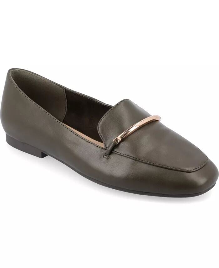 

Женские лоферы без шнуровки Wrenn Journee Collection, зеленый