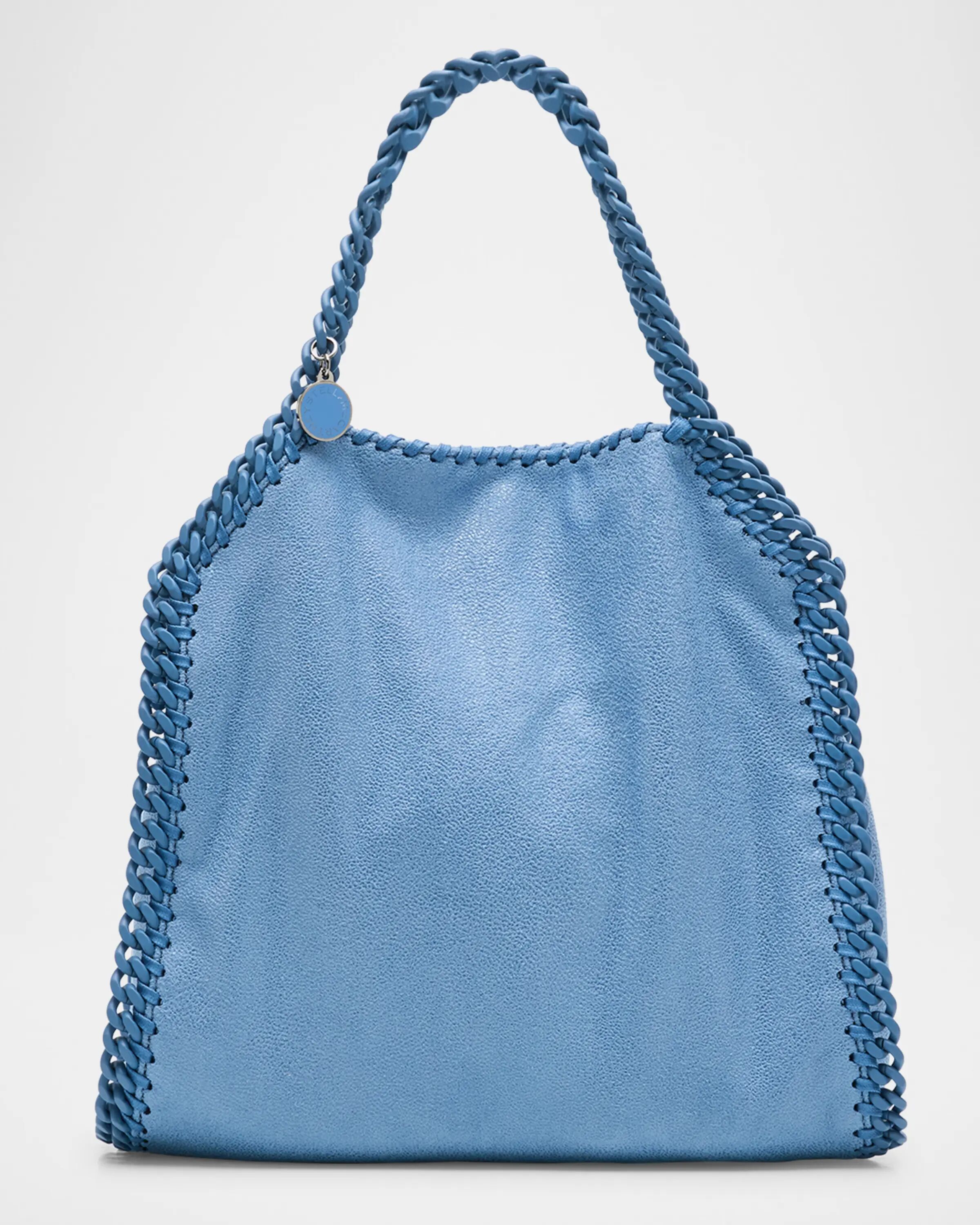 

Сумка-тоут Falabella Mini Eco Shaggy Stella Mccartney, цвет Denim