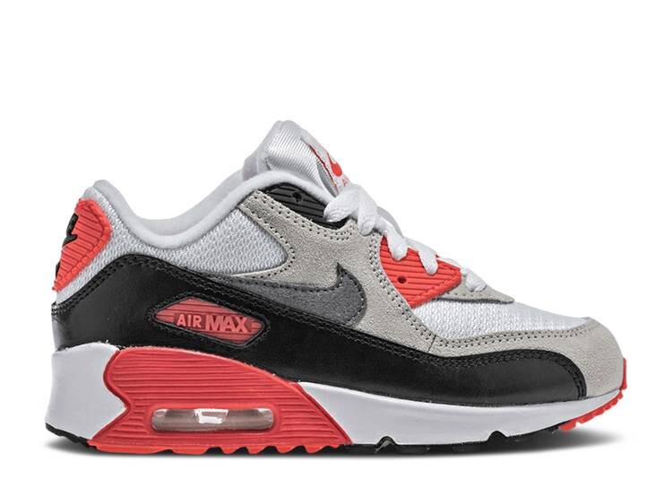 

Кроссовки Nike AIR MAX 90 PREMIUM MESH PS 'INFRARED', белый