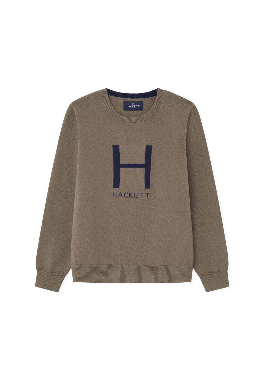 

Джемпер CREW Hackett London, темно-зеленый