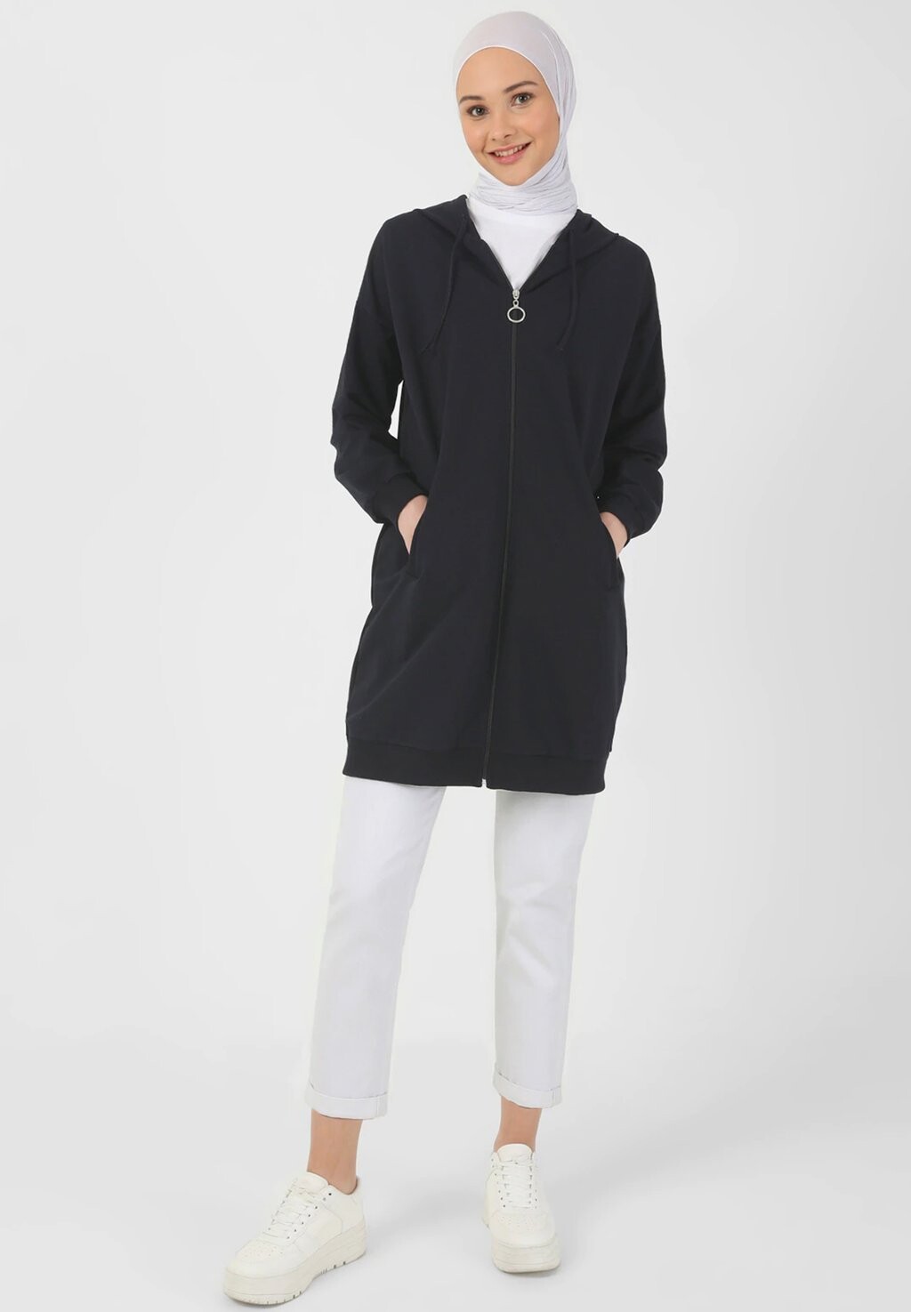 

Полупальто REFKA BASIC Modanisa, цвет royal blue
