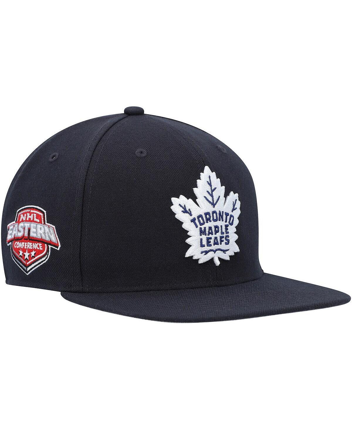 

Мужская темно-синяя кепка Toronto Maple Leafs Sure Shot Captain Snapback '47 Brand