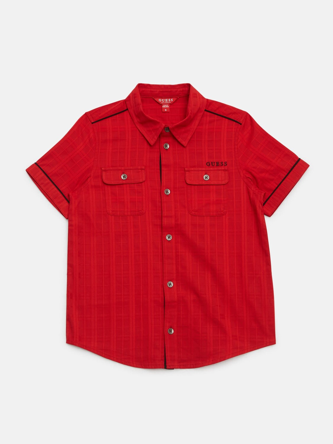 

Рубашка на пуговицах «Дейн» (7–16) Guess Factory, цвет Rugby Red