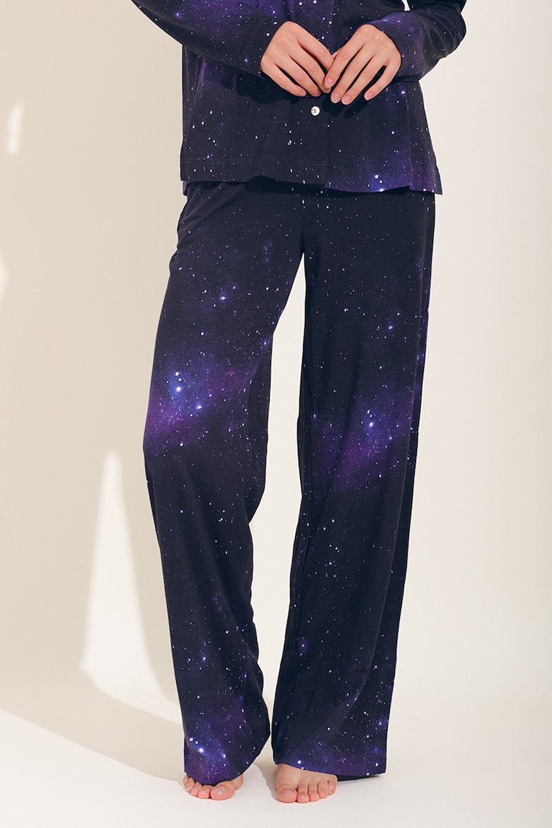 Пижама Anais со звездами Sofiaman, синий черная жаккардовая пижама topshop для беременных со звездами рубашкой и брюками