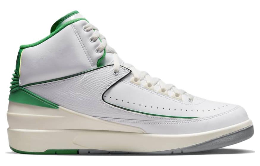 

Кроссовки мужские баскетбольные Jordan Air Jordan 2 Vintage, белый / зеленый