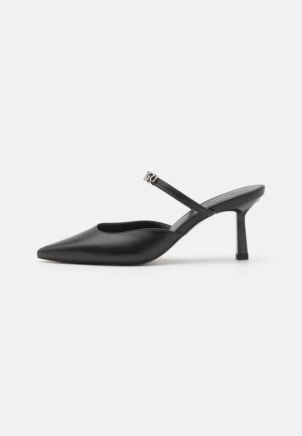 

Высокие туфли без каблуков KATNISS MULE HUGO, цвет black one