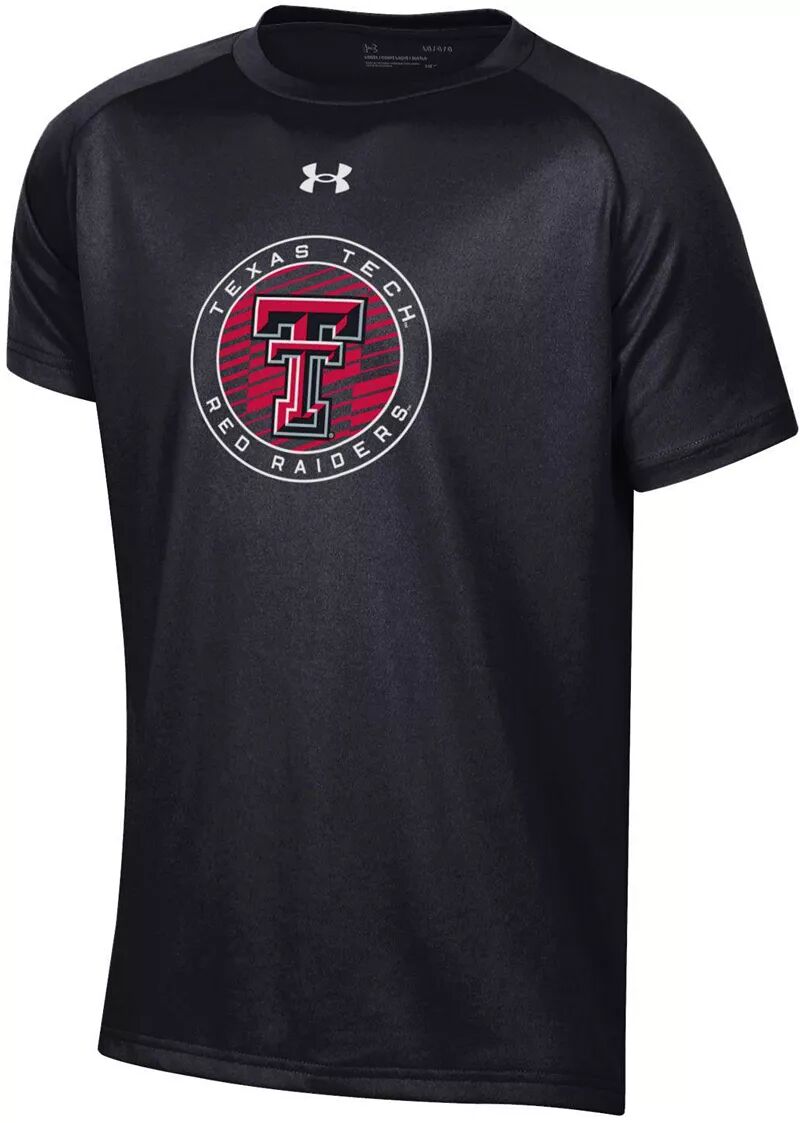 

Черная футболка Tech Performance Under Armour Youth Texas Tech Red Raiders