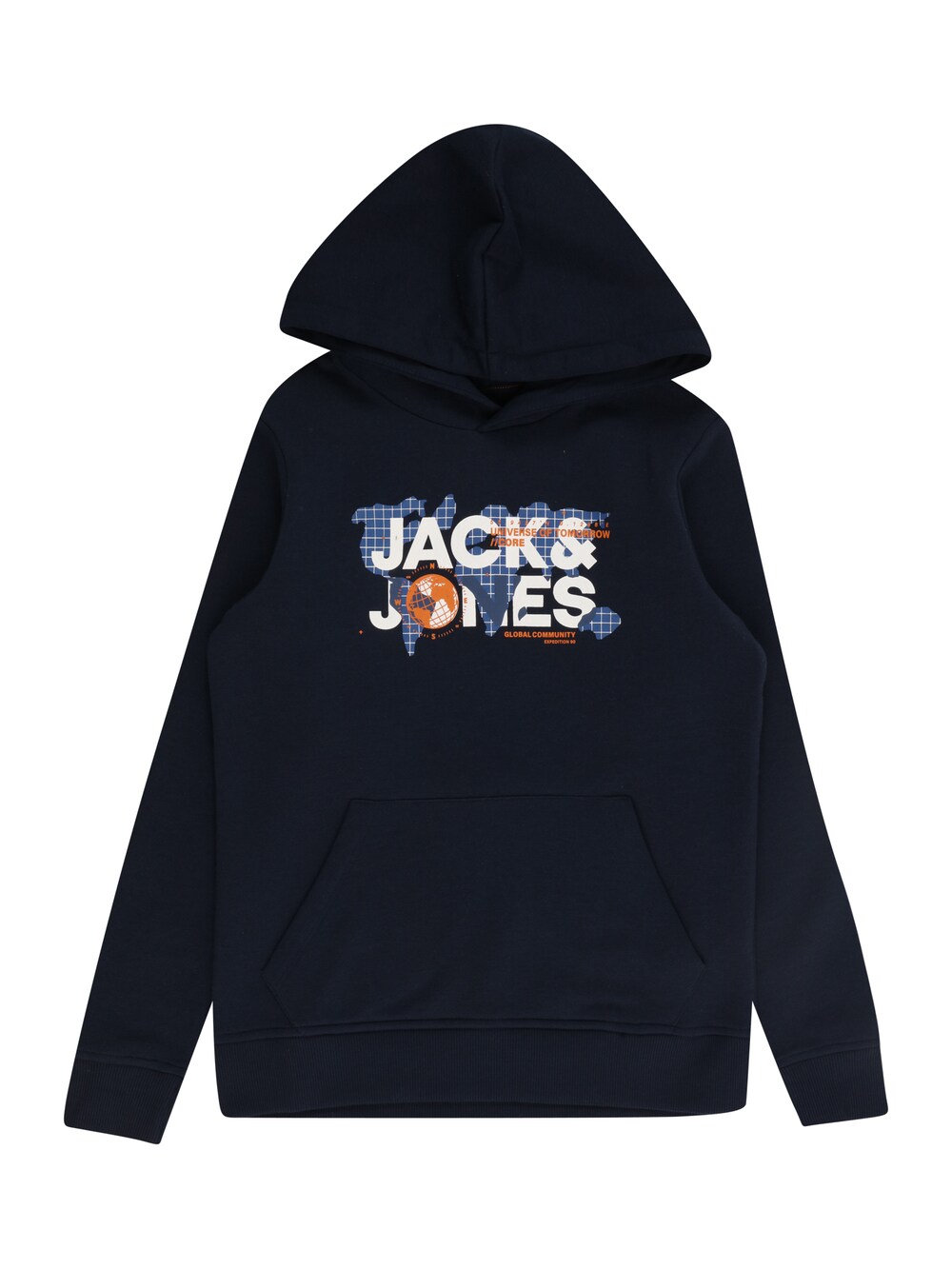 

Толстовка Jack & Jones Junior Dust, темно-синий/королевский синий