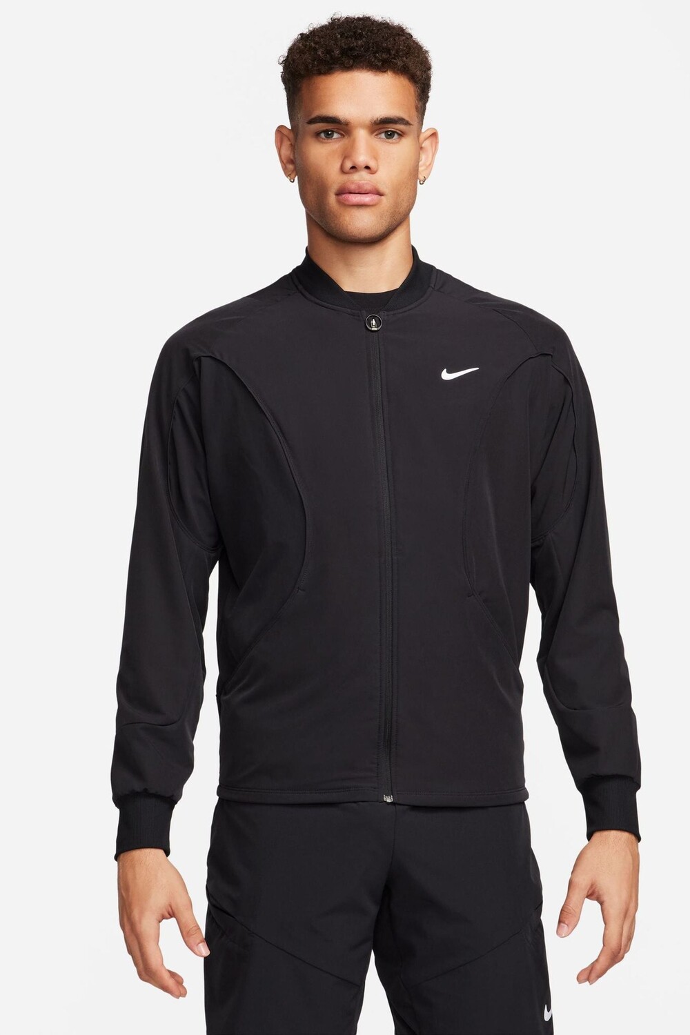 

Теннисная куртка Court Advantage dri fit Nike, черный