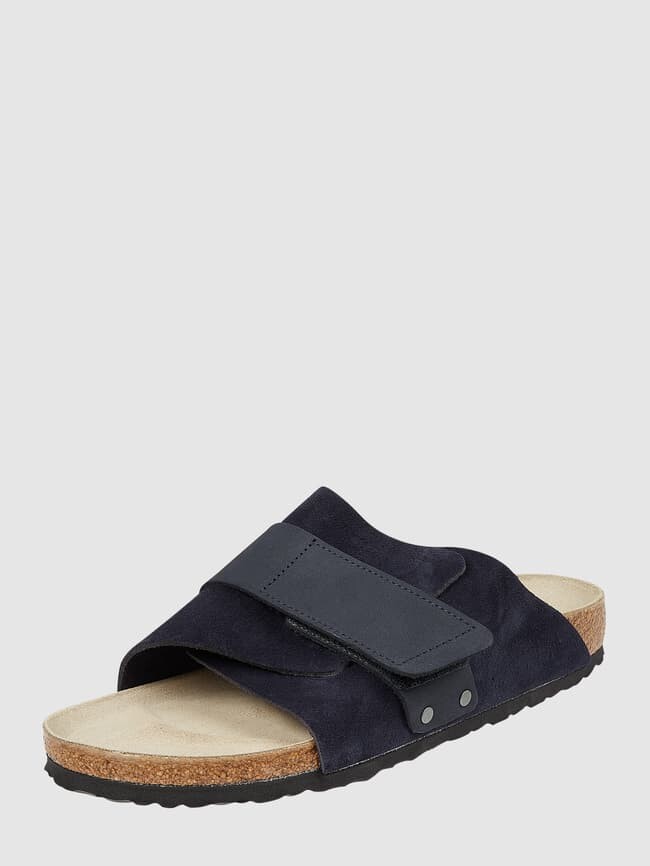 

Сандалии из нубука модель "Киото" Birkenstock, синий