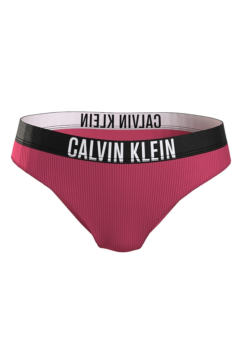 

Низ купальника с логотипом в рубчик Calvin Klein, розовый