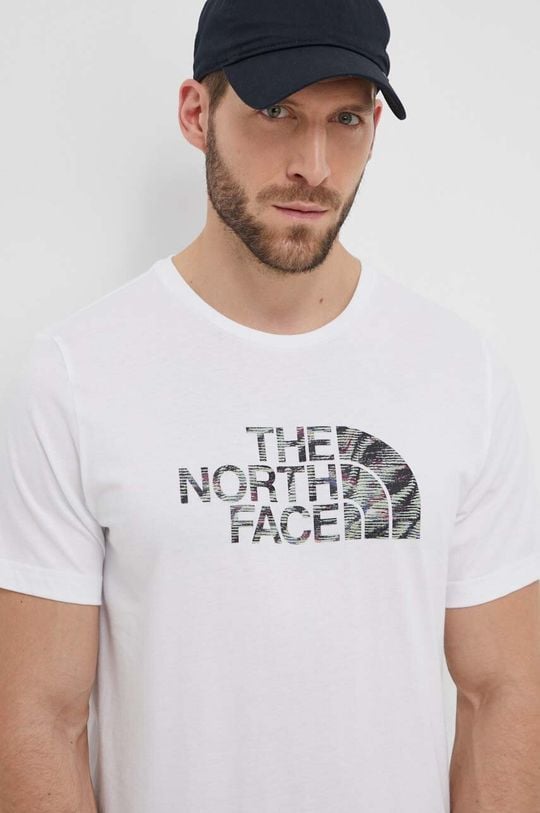 

Хлопковая футболка The North Face, белый