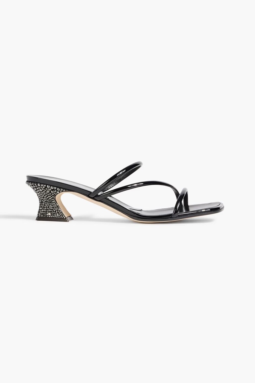 

Кожаные сабо Metallica Giuseppe Zanotti, черный